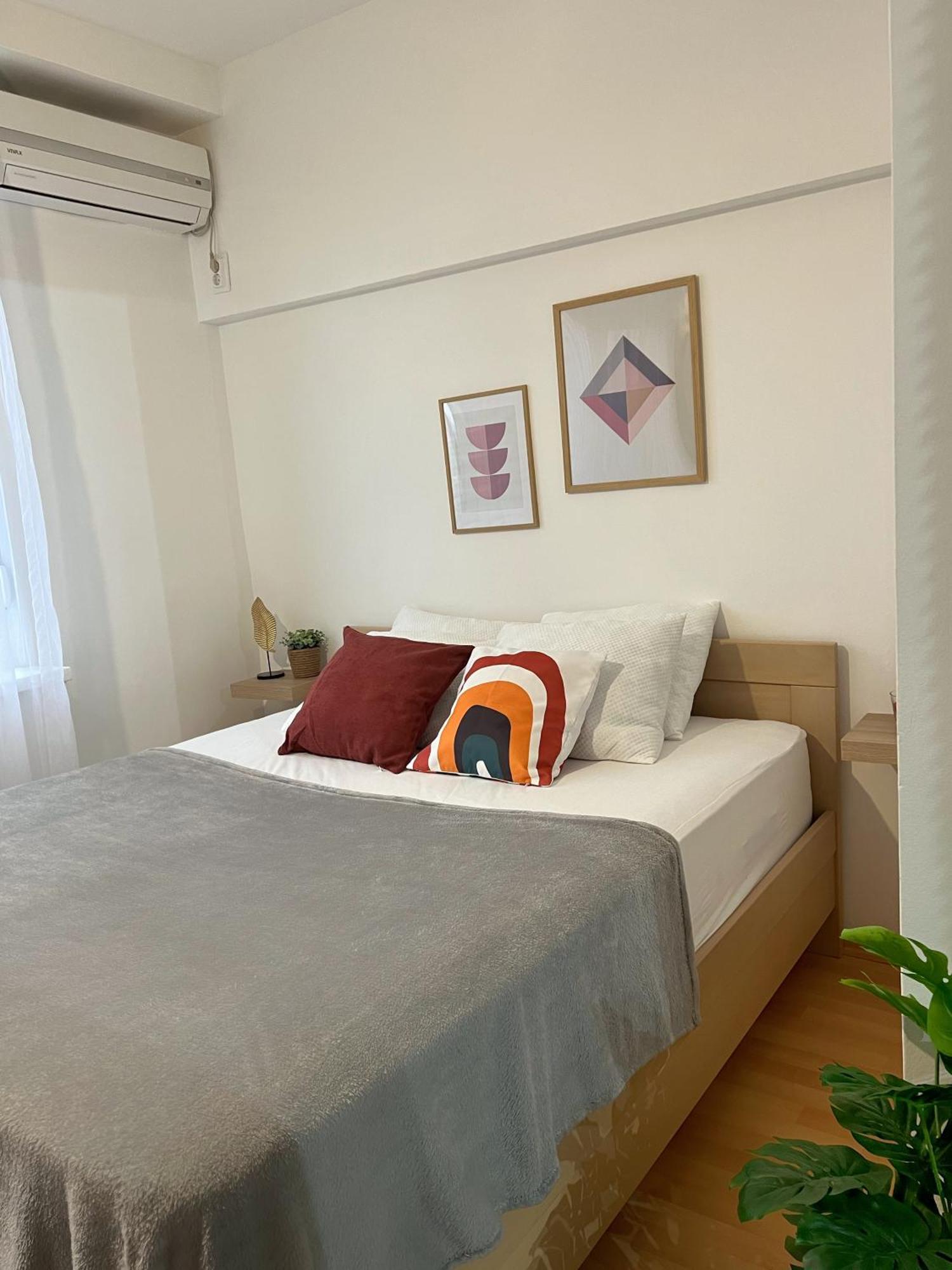 Charming 2 Bedroom Apartment Skopje Bagian luar foto